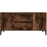vidaXL TV omarica dimljeni hrast 102x44,5x50 cm inženirski les | Shoptok.si