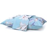 Family posteljina saten Gloria Collection 3PIP šafrani svijetlo plava | shoptok.hr