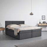 Bessagi Home Postelja Boxspring Lisa, Temno Siva, 180x200 Cene