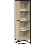 vidaXL Knjižna omara sonoma hrast 40x35x139 cm iverna plošča | Shoptok.si