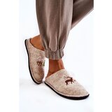 Big Star Domestic slippers KK276016 Beige Cene