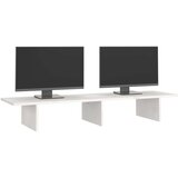  Za monitor bijeli 100x27x15 cm od masivne borovine | shoptok.hr