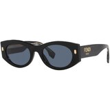 Fendi Sunčane naočale FE 40125I Black | shoptok.hr