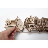  3d mehanička eko puzla – PARNA LOKOMOTIVA SA TENDEROM | ePonuda.com
