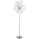 Globo 15633SO - Podna lampa UDO 6xE14/25W/230V bela | Eponuda.com