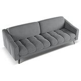 Makamii Siva žametna sedežna garnitura 238 cm Nalu – | Shoptok.si