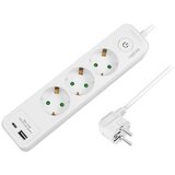 Logilink Produžni kabl sa zaštitom 3 utičnice, 1X USB- A, 1X USB- C 1.5m LPS279U Cijene