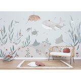 Lilipinso Otroška tapeta 400 cm x 248 cm Dreamy Seabed – | Shoptok.si