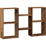  Zidna polica boja staro drvo 96x18x60 cm konstruirano drvo | shoptok.hr