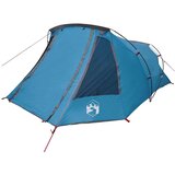  Tunelski šator s krovom Plava i siva 328 x 228 x 115 cm | shoptok.hr