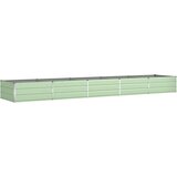  Sadilica Pastelno zelena 195 x 100 x 45 cm Cinkani čelik | shoptok.hr