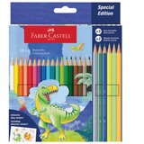  BOJE DRVENE 18BOJA PLUS 6BOJA DRVENE DINO FABER CASTELL 111222 BLISTER | Shoptok.si
