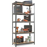 Vonhaus 1.8m 5 polični regal HAMMERITE 15/368 | Shoptok.si