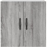  Zidni ormarić boja hrasta sonome 60x31x60 cm konstruirano drvo Siva | Shoptok.si