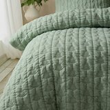 Pineapple Elephant Zelena enojna posteljnina 135x200 cm Tamba Leaf – | Shoptok.si