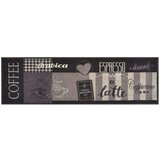  Tepih perivi s natpisom Coffee 45 x 150 cm baršunasti | shoptok.hr