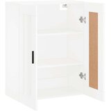 vidaXL Stenska omarica bela 69,5x34x90 cm inženirski les | Shoptok.si
