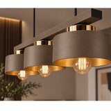  Luster na sajli IGNIA 3xE27/60W/230V braon/zlatan Slike