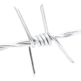  Bodljikava žica Srebrno 100 m Čelik vruće galvaniziran | shoptok.hr