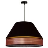  Duolla - Visilica na sajli COPPER SHINY 1xE27/15W/230V prečnik 60 cm crna/bakarna | Eponuda.com