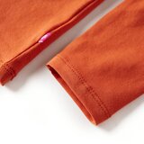  Dječja majica s dugim rukavima tamnonarančasta 104 | shoptok.hr