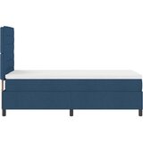  s opruga kutije s madracem Plava 90 x 190 cm tkanina | shoptok.hr