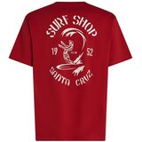 O'neill Majica 'O'riginals Surf' rdeča / bela | Shoptok.si