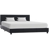  Okvir za krevet od umjetne kože crni 140 x 200 cm | shoptok.hr