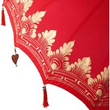 Balineški Parasol Crvena 210-220 cm Pamuk solidno drvo | shoptok.hr