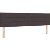  LED vzglavnik temno rjave barve 90 cm tkanina, (22116182) | Shoptok.si