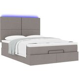  Otomanski krevet s madracem i LED diodama tupe 140x190 cm | shoptok.hr