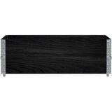  Vrtni sadilica crna 120 x 80 cm od masivne borovine | shoptok.hr