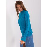 Wool Fashion Italia Sweater-AT-SW-2326.37X-Turquoise | Shoptok.si