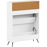  Ormar za cipele BREDA 78 x 24 x 103 cm Konstruirano drvo - Bijela visokog sjaja | shoptok.hr
