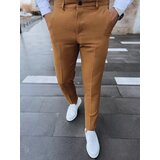 DStreet Monochrome camel chino trousers for men | shoptok.hr