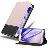 Cadorabo Case, združljiv s Samsungom v rose Gold Black - zaščitni pokrov z magnetnim zapiranjem, stoječo funkcijo in režo za kartico, (20586861) Cene