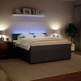  Krevet s oprugama i madracem tamnosivi 180x200 cm baršunasti | shoptok.hr