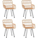  5-dijelni vrtni blagovaonski set od poliratana | shoptok.hr