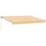  Ručno sklopiva tenda Narančasta 3,5 x 2,5 m | shoptok.hr