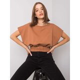 FANCY Sweatshirt-FA-BL-7111.66P-light brown | Shoptok.si