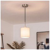 Brilagi LED luster na sajli NUBILA 1xE27/60W/230V prečnik 14 cm crna/krem Cene
