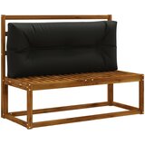  Jastučić za palete VIANEN 100% poliester Crna 120 x 40 x 12 cm | shoptok.hr