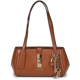 Guess BROOKE SHOULDER SATCHEL Smeđa Cijene