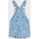 Sinsay Kratke hlače na tregere s mješavinom viskoze Stitch | shoptok.hr