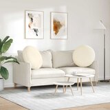  Jastučići za sjedenje 2 pcs Krema Ø 80 cm Kordura tekstil | shoptok.hr