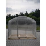  Modularni čelični plastenik Flora,12 mx2.64m, samo okvir, razmak između lukova 0.67m Slike