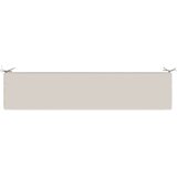  Jastučić za klupu SOEST 100% poliester Bijela 180 x 40 x 8 cm Slike