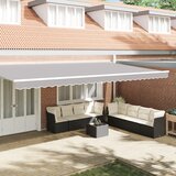 vidaXL Zavesa za senčenje za okvir 6 m Svetlo siva 5.8x0.2 m | Shoptok.si