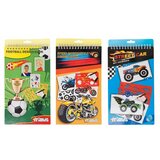  Pobarvanka za fante 21286, z dodatki, sortirano | Shoptok.si