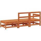  Sekcionalna sofa 3 Komad Vosak Smeđa Masivna borovina | shoptok.hr